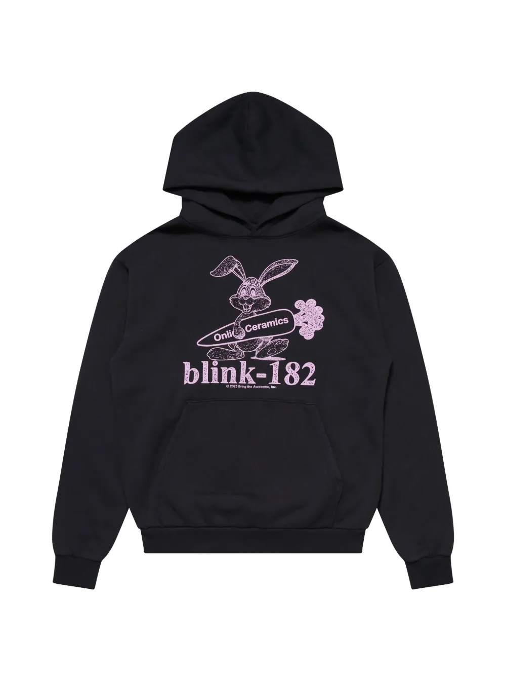 Online Ceramics graphic-print hoodie - Nero