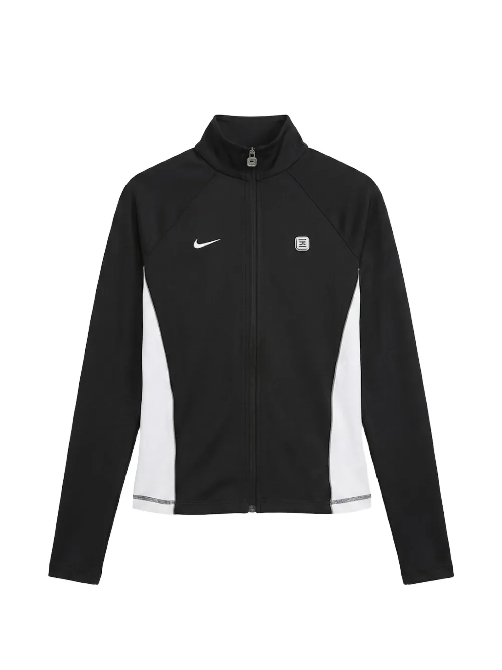 Nike panelled zip-up top - Nero