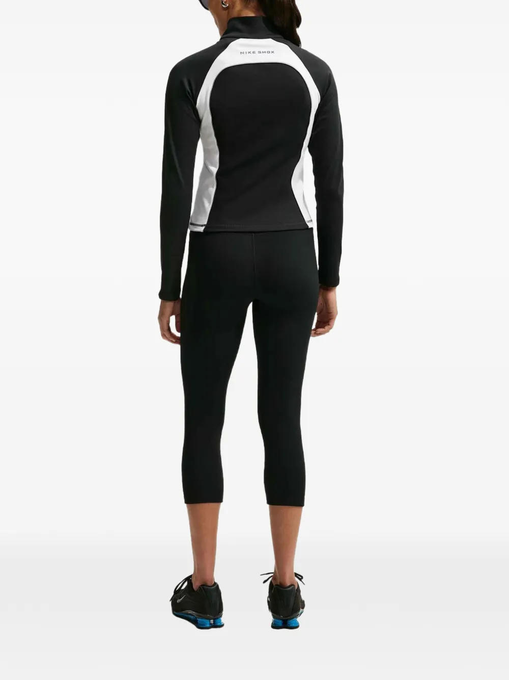 Nike Top met vlakken Zwart