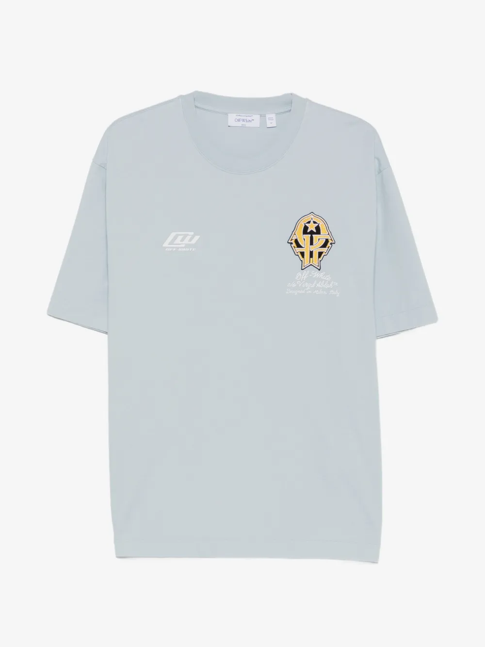 Off-White playera con logo estampado | azul | Image 1