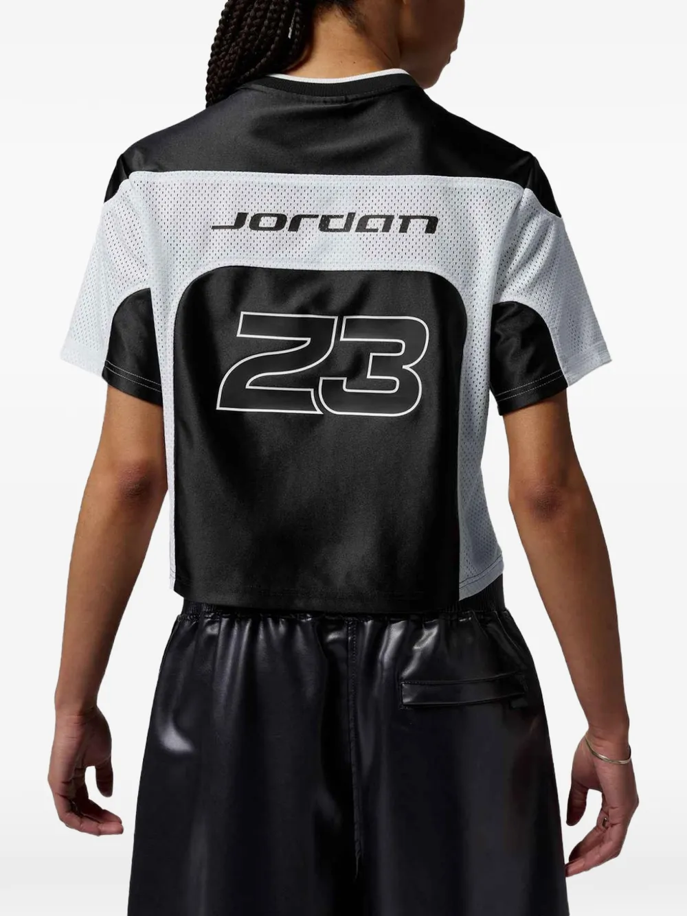 Nike Jordan T-shirt met logoprint Zwart