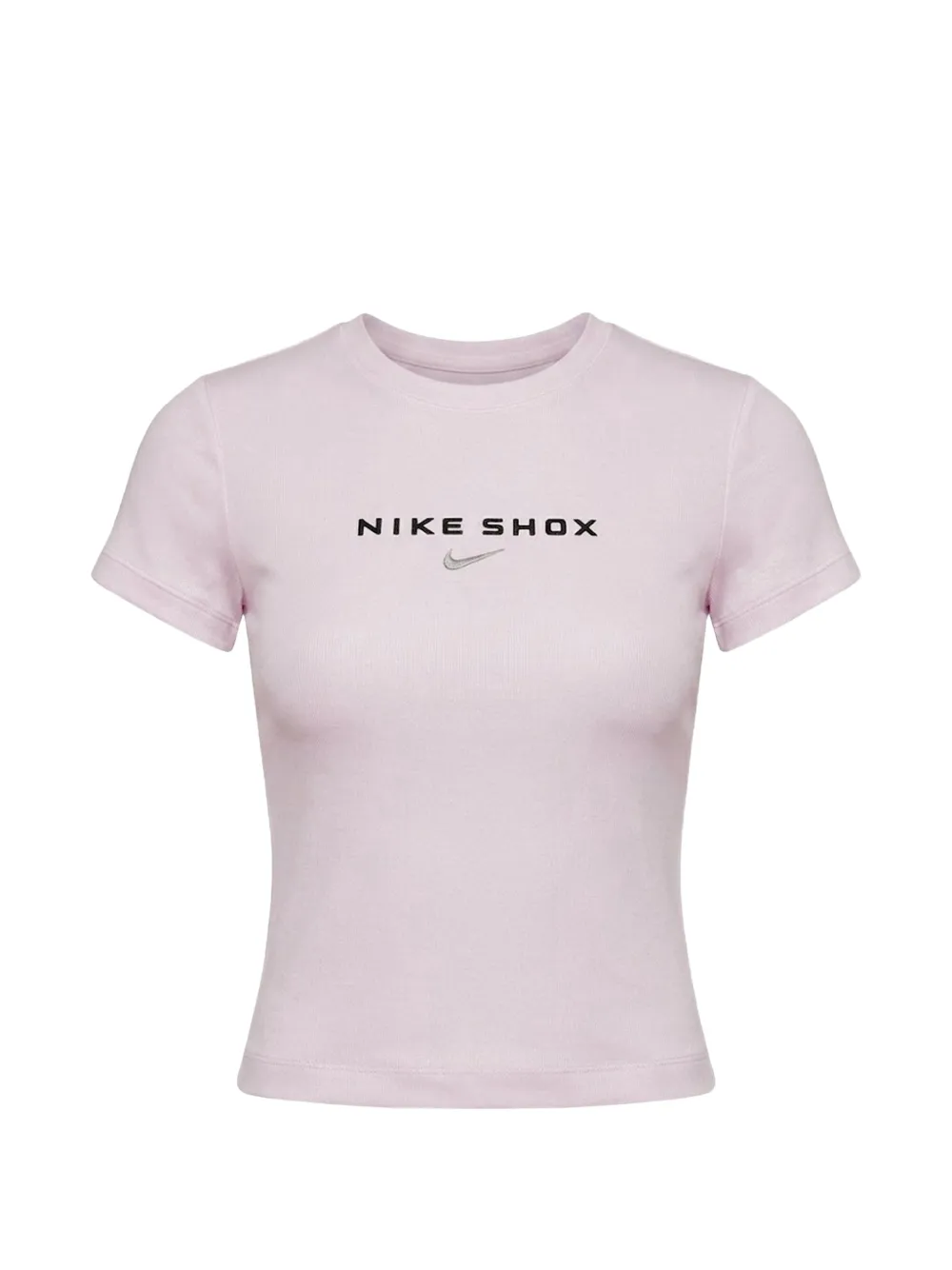 Nike logo-print T-shirt - Rosa