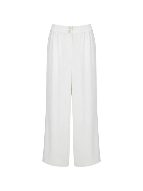 Black Label wide-leg trousers