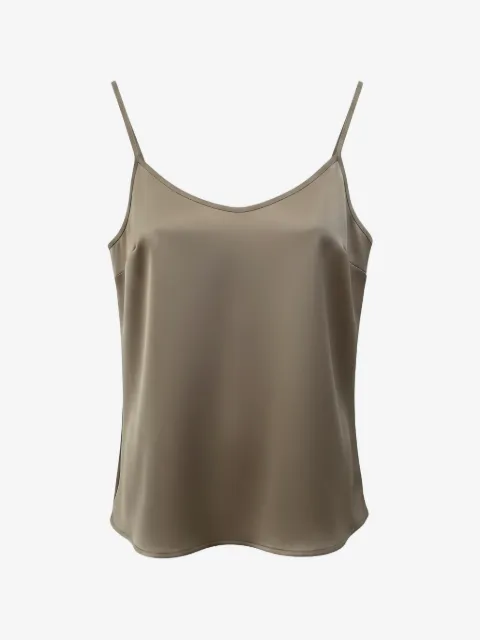 Black Label spaghetti-strap v-neck top