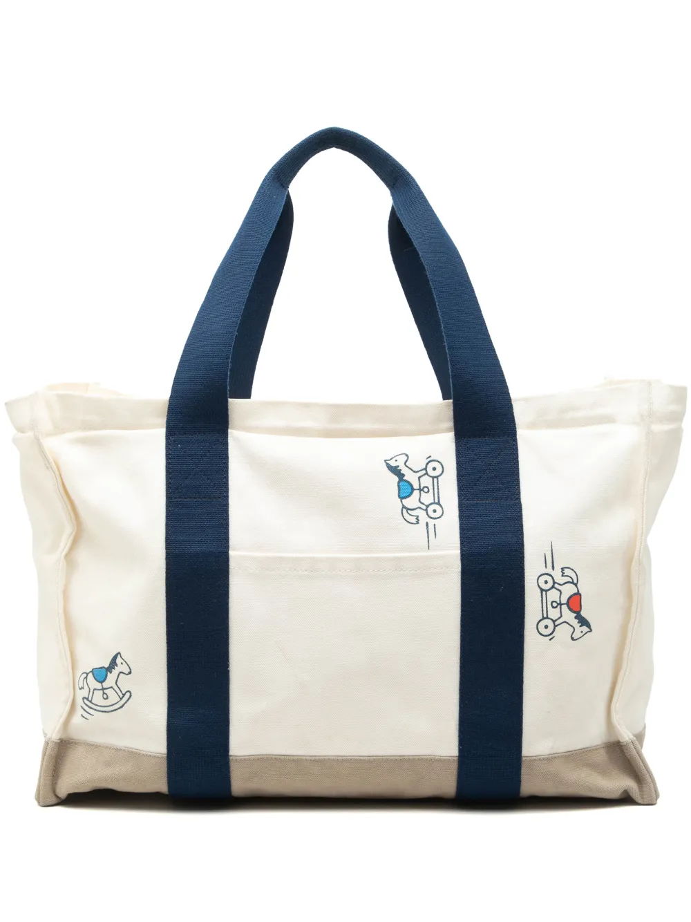 Hermès Pre-Owned 1990-2026 Canvas Adada Nappy Bag tote bag - Marrone