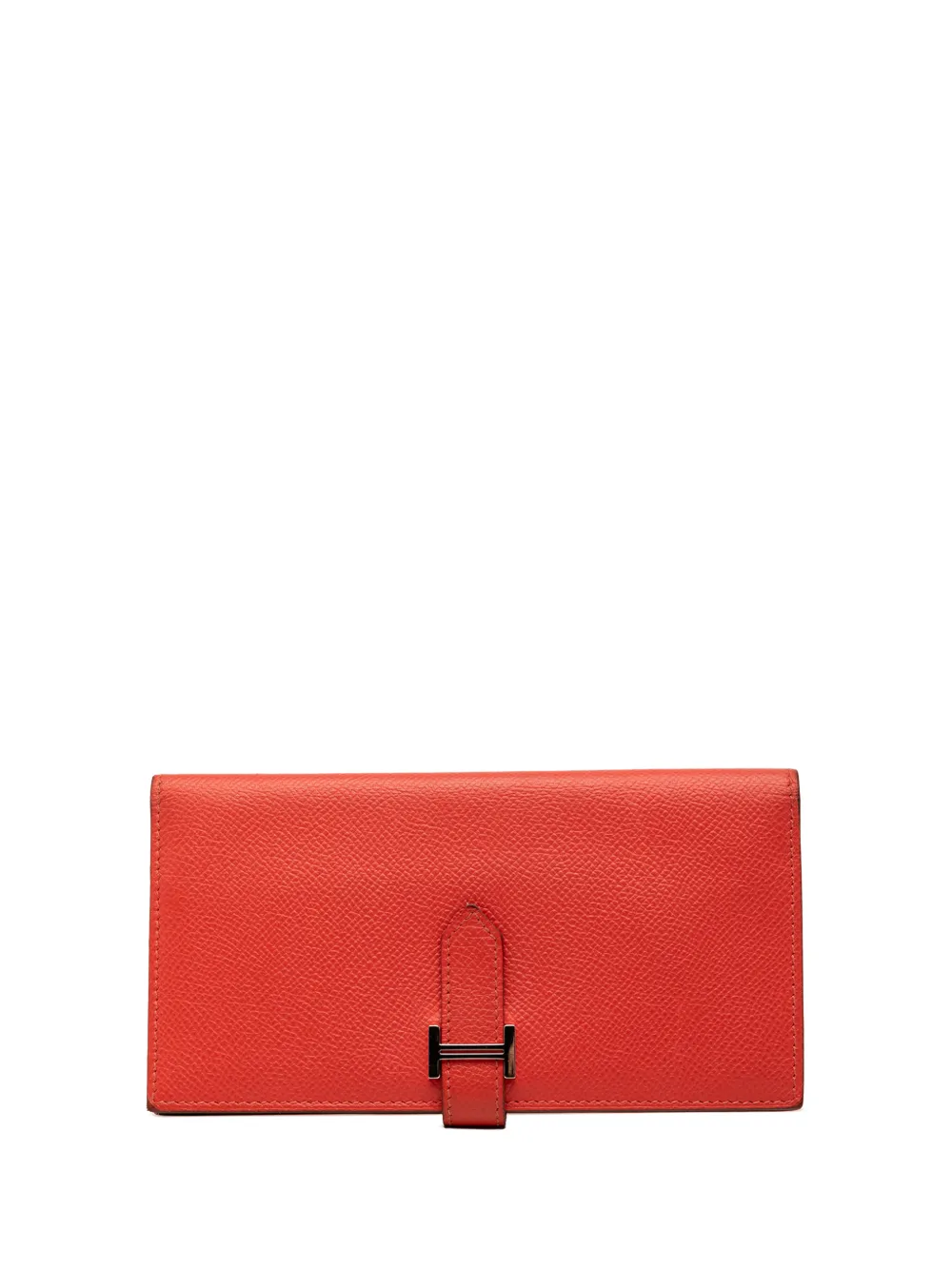 Hermès Pre-Owned 2012 Epsom Bearn Wallet long wallets - Red
