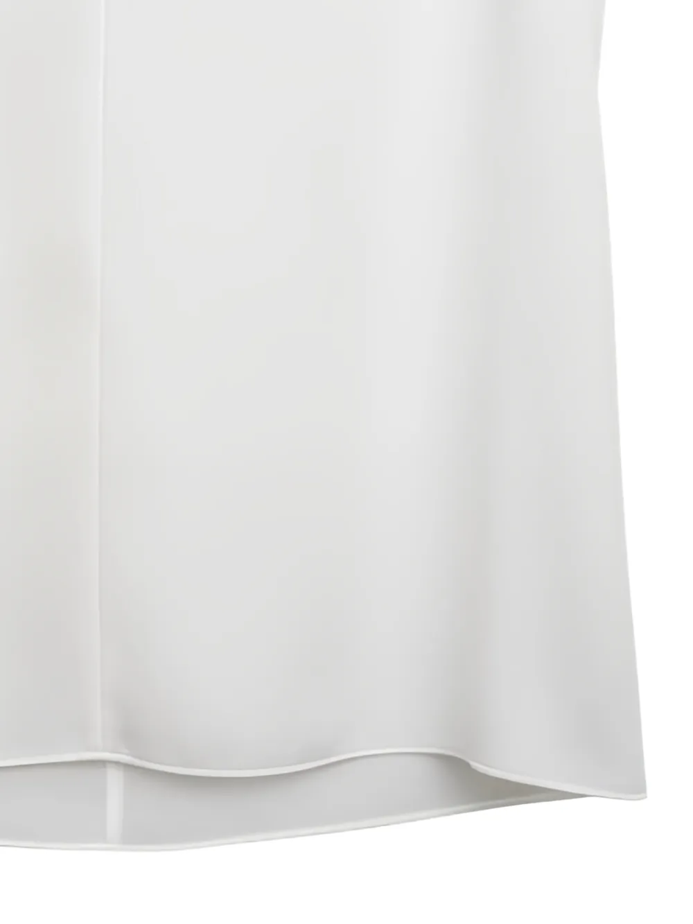 Black Label Mouwloze top met V-hals Wit