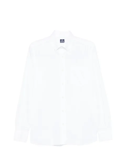 Truzzi button-down chest-pocket shirt