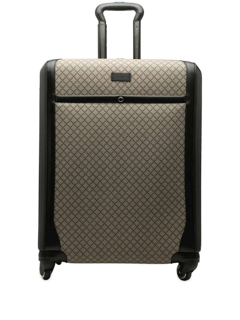 Gucci Pre-Owned 2000-2015 Diamante Coated Canvas Trolley travel bag - Nero