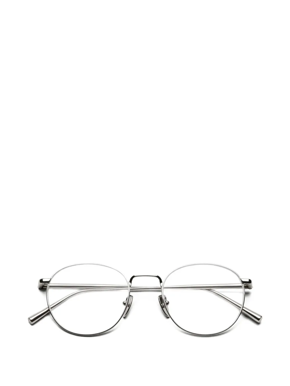 Chimi round-frame eyeglasses - Argento