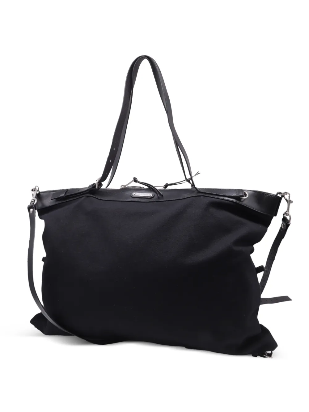 Saint Laurent Pre-Owned Large ID convertible tote bag - Black
