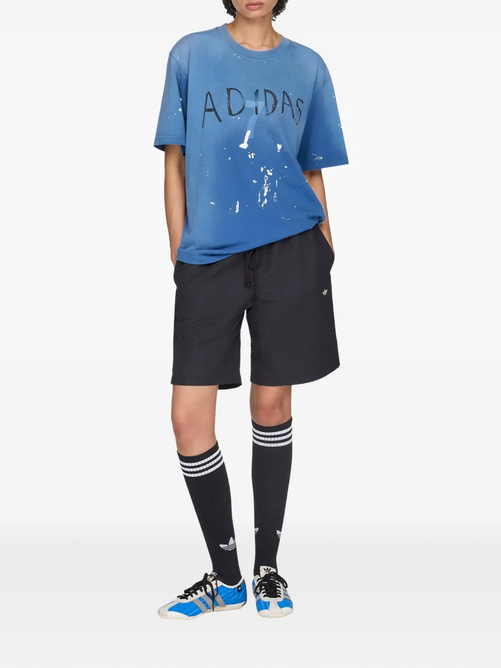 Song For The Mute Adidas x SFTM ADI007 shorts Zwart