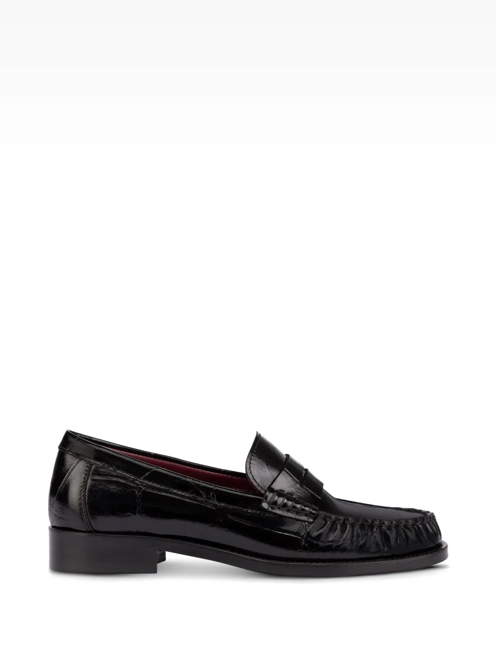 Paris Texas Dylan croc-effect loafers - Nero