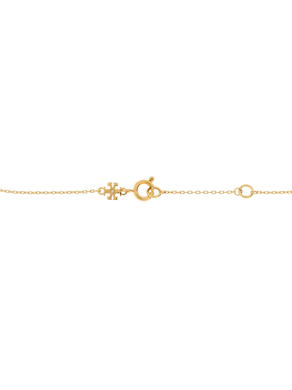  Tory Burch Collar Con Charm Delicate Icon - Dorado 