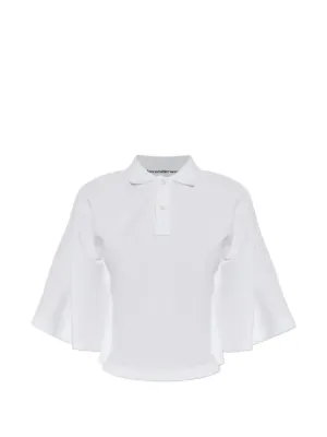 alexanderwang.t クロップドポロシャツ ホワイト Alexander Wang ウィメンズ ポロシャツ通販 - FARFETCH