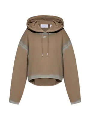 Rick Owens DRKSHDW クロップド パーカー | ニュートラル | FARFETCH JP