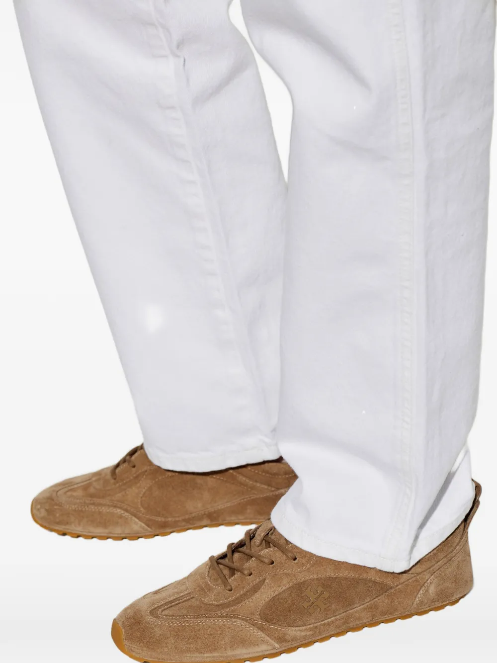 Tory Burch Field leather sneakers Bruin