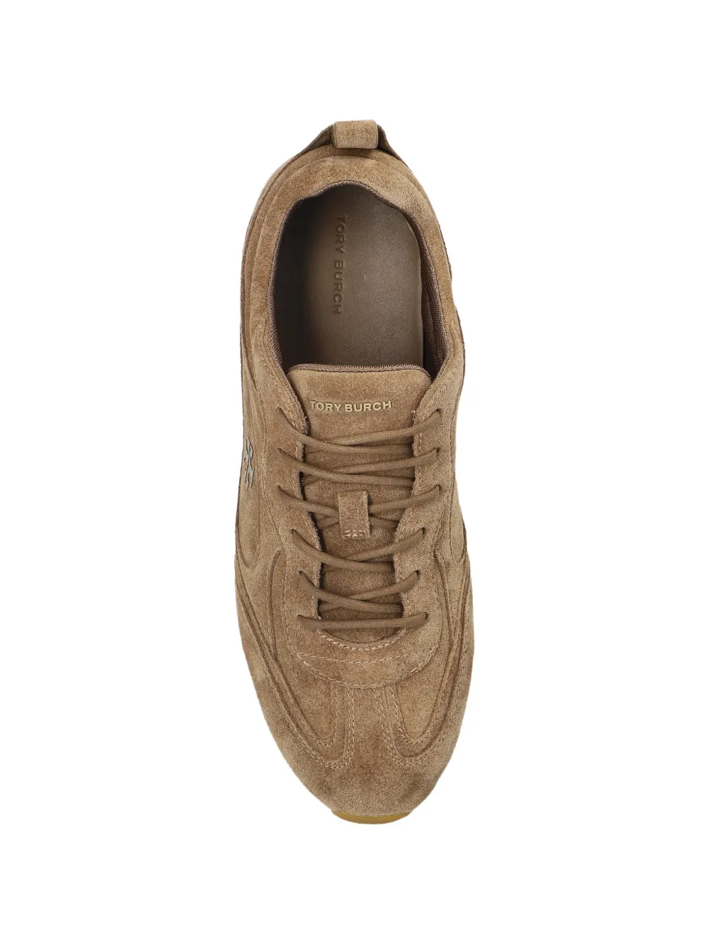 Tory Burch Field leather sneakers Bruin