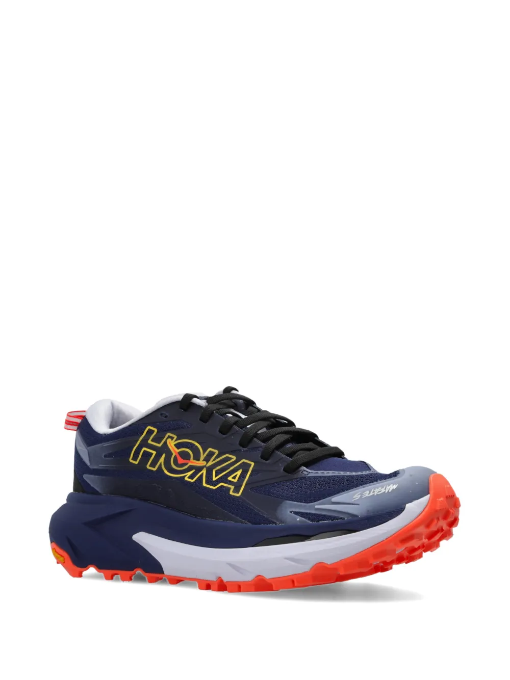 HOKA Mafate 5 mesh sneakers Blauw