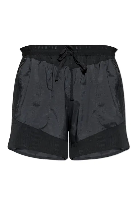 Nike drawstring-waist panelled shorts