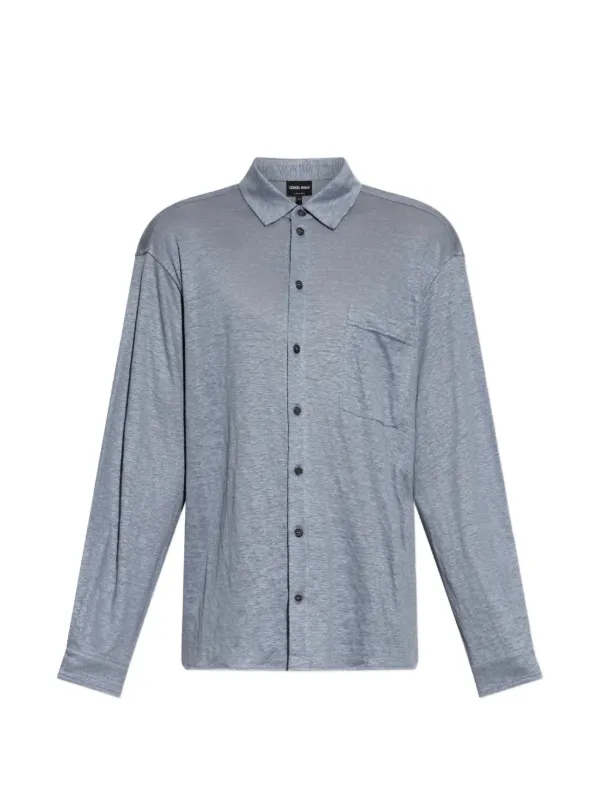giorgio armani dress shirts Giorgio Armani Shirt Men 17-34/35 Mani Dress Oxford Formal Suit French Cuff*