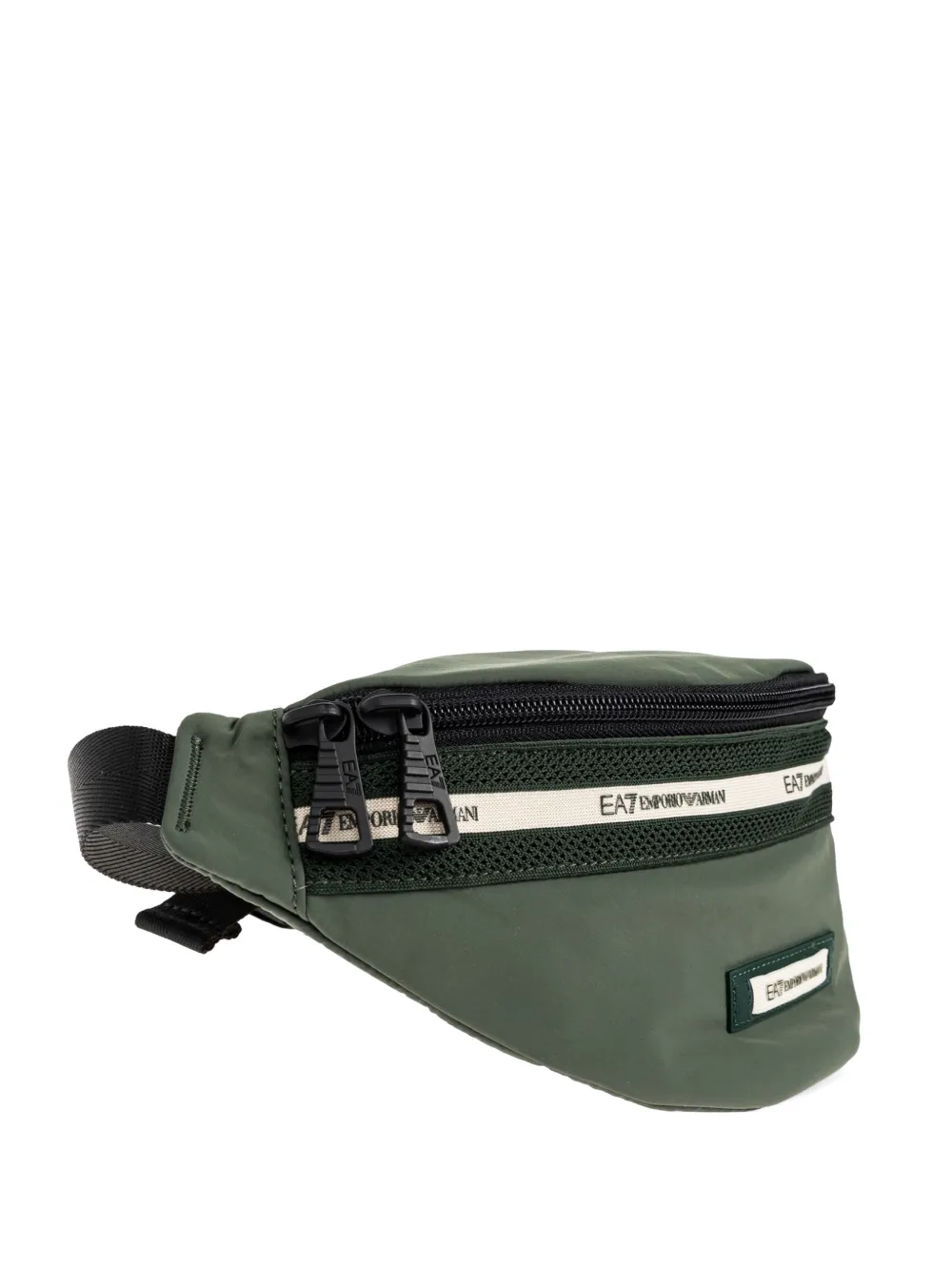 Ea7 Emporio Armani Marsupio con applicazione logo - Verde