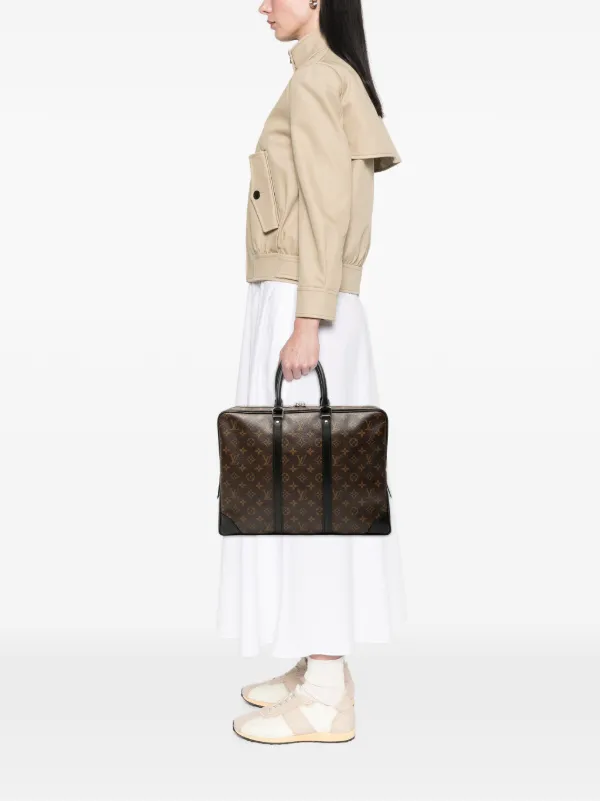 Louis Vuitton Pre-Owned 2011 Monogram Macassar Porte Documents