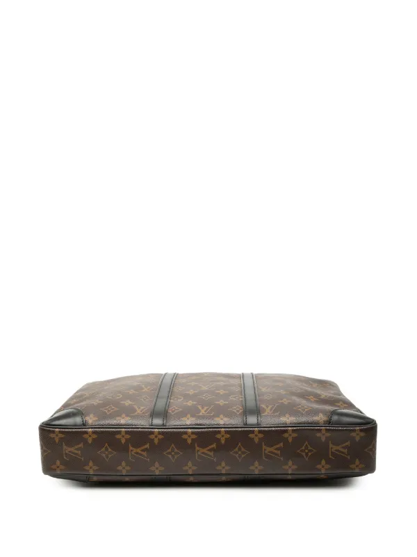Louis Vuitton Pre-Owned 2011 Monogram Macassar Porte Documents
