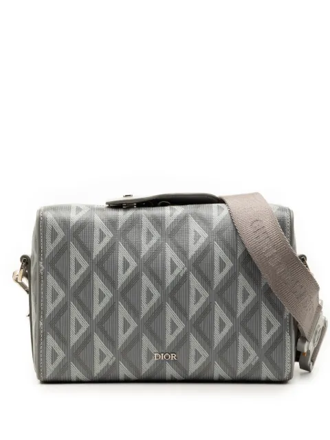 Christian Dior Pre-Owned 2023 CD Diamond Coated Canvas Lingot 22 Bag crossbody bag