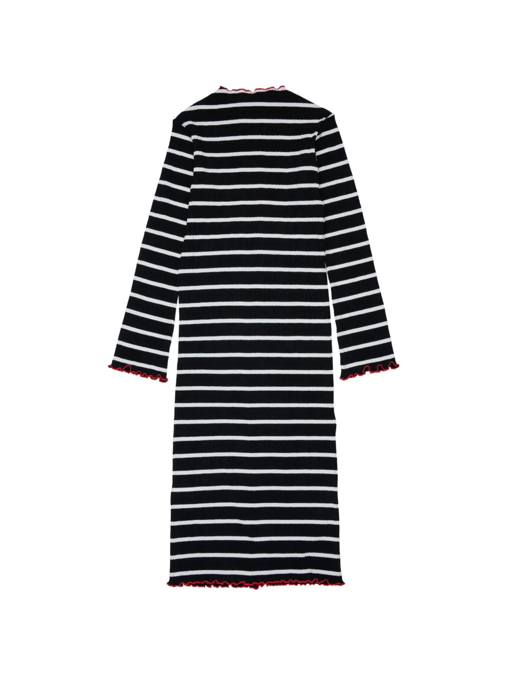 MAX&Co. Kids Gestreepte jurk Zwart