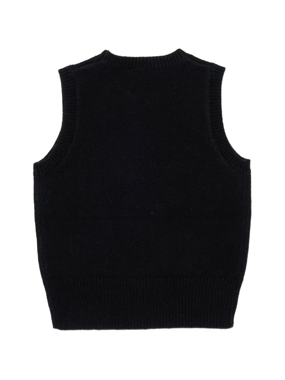 Diesel Kids Kimky mouwloze top met ovalen logo Zwart