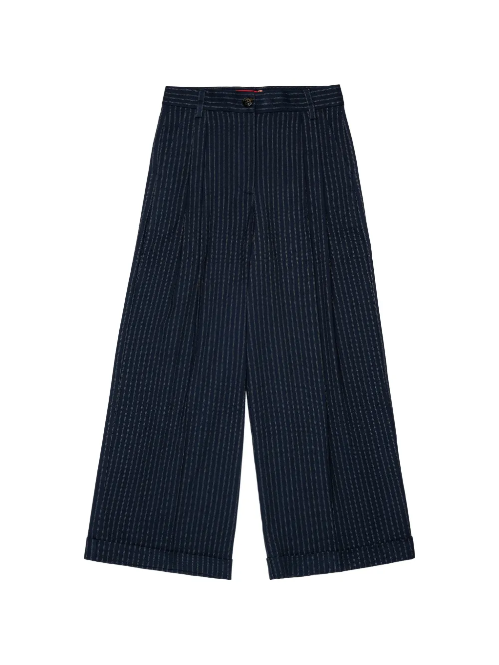 MAX&Co. Kids Pantaloni gessati - Blu