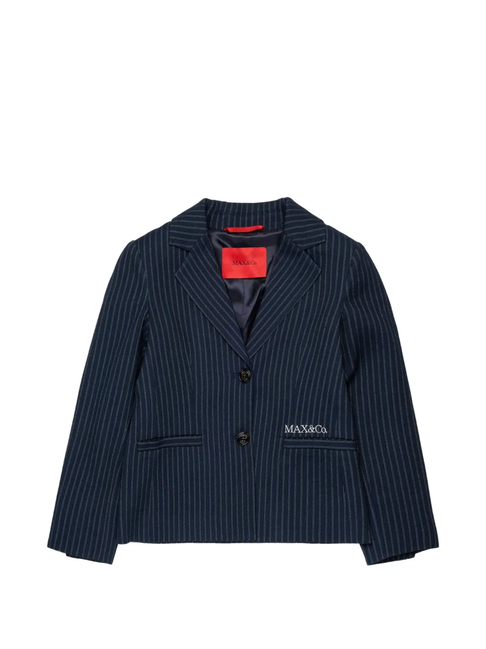 MAX&Co. Kids Blazer gessato - Blu