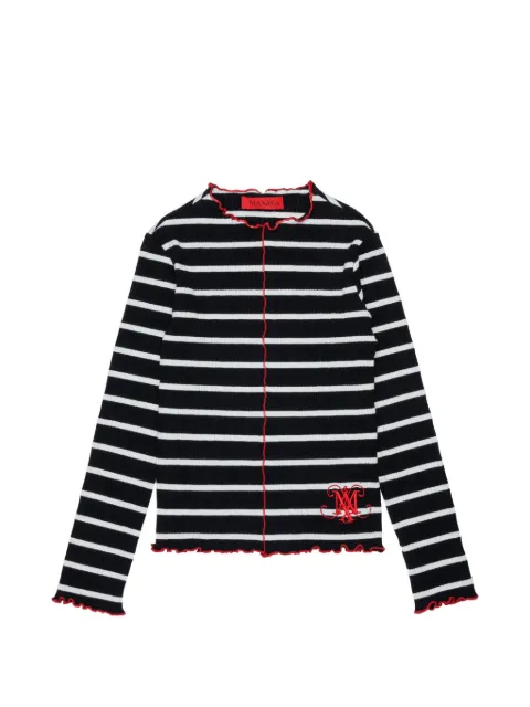 MAX&Co. Kids playera con ribete de lechuga