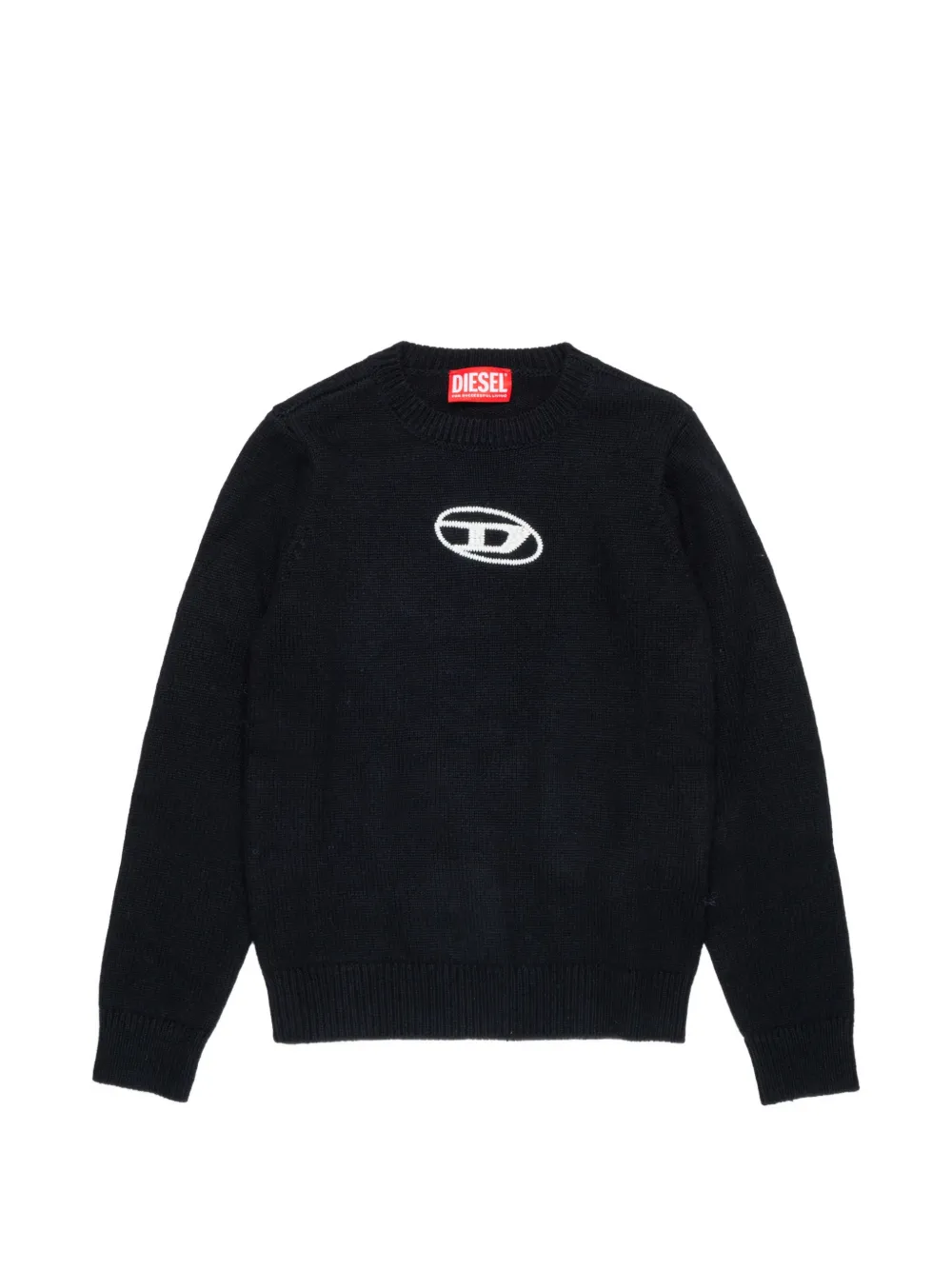 Diesel Kids Oval D sweater - Nero