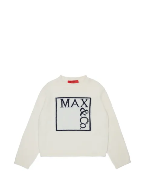 MAX&Co. Kids logo-detail sweater