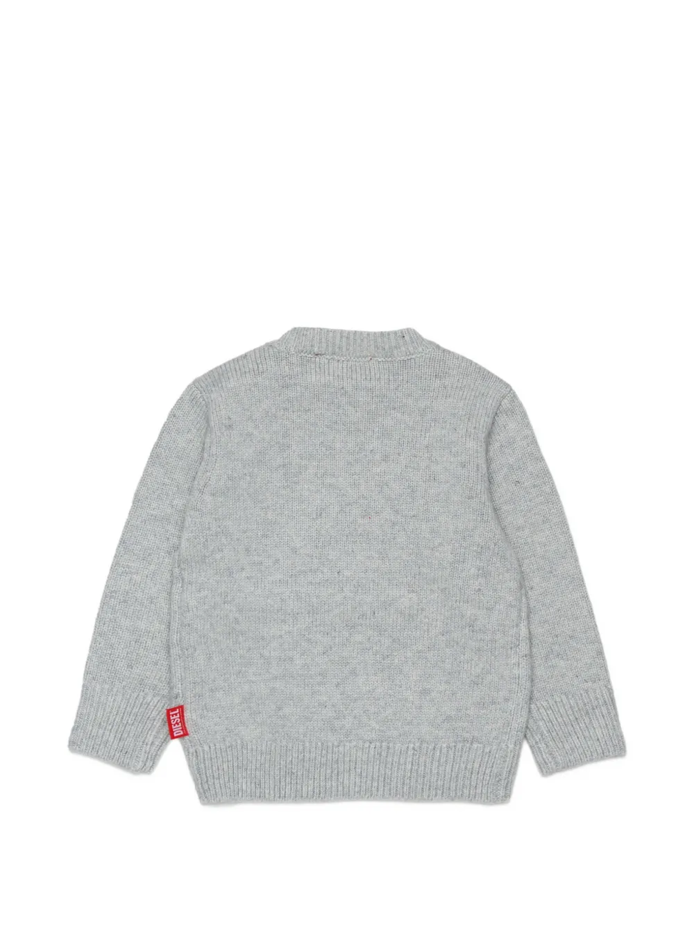 Diesel Kids Trui met geborduurd logo Grijs