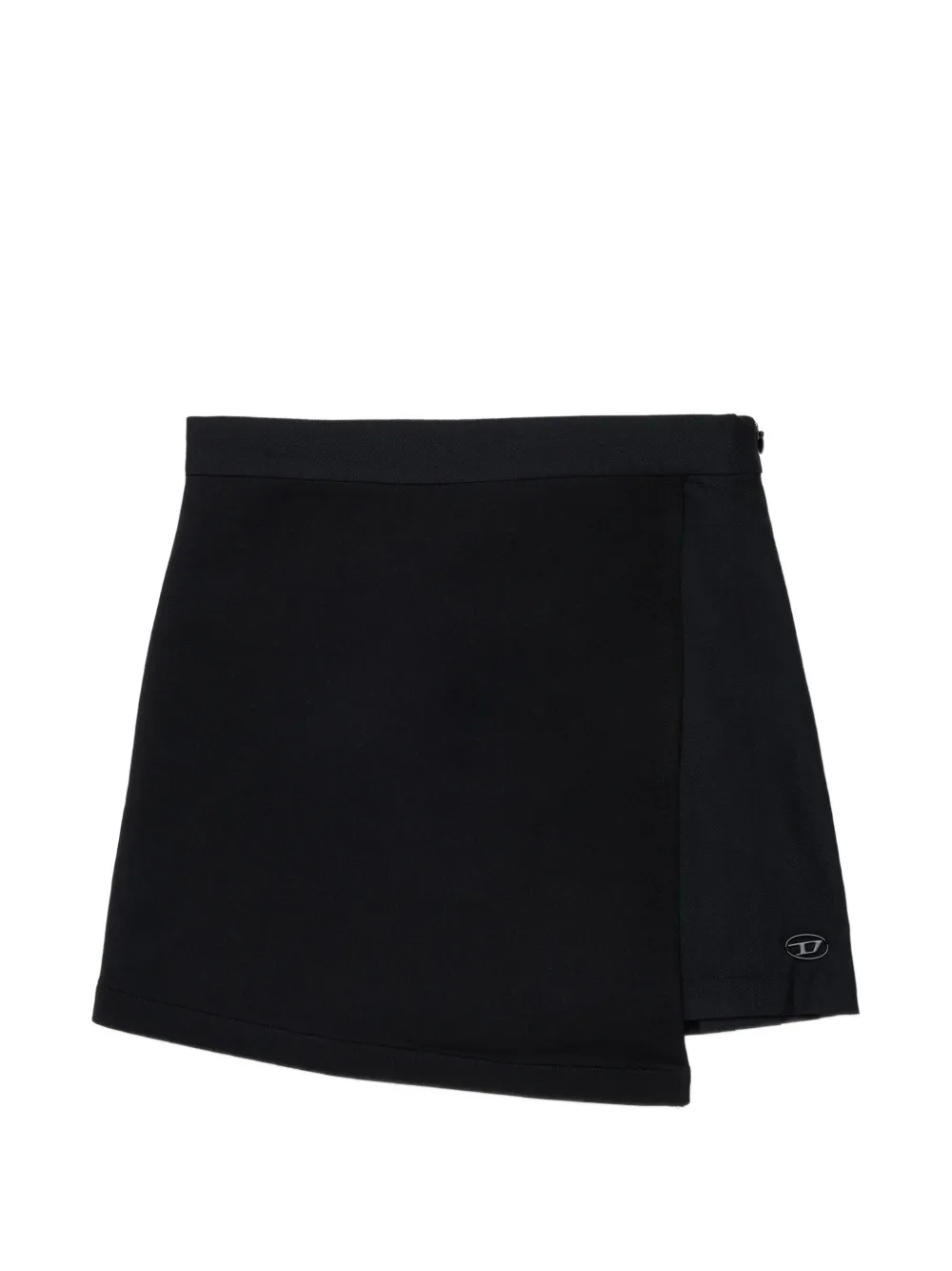Diesel Kids Gonna plissettata asimmetrica - Nero