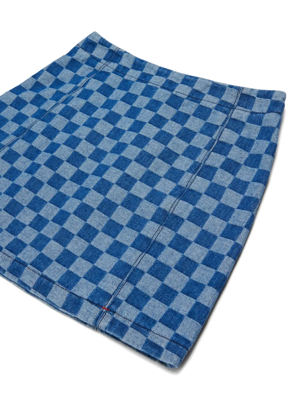 MAX&Co. Kids Geruite mini-rok Blauw