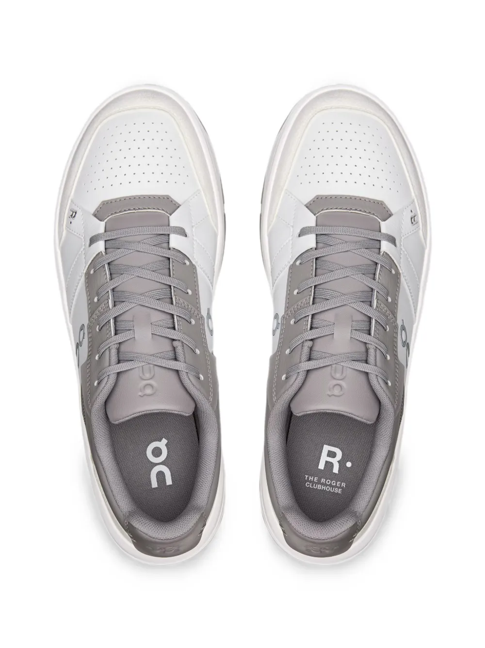 On The Roger Clubhouse lace-up sneakers Wit