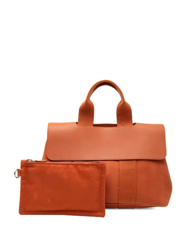 Hermès Pre-Owned 1997-2014 Toile And Swift Valparaiso PM Handbag