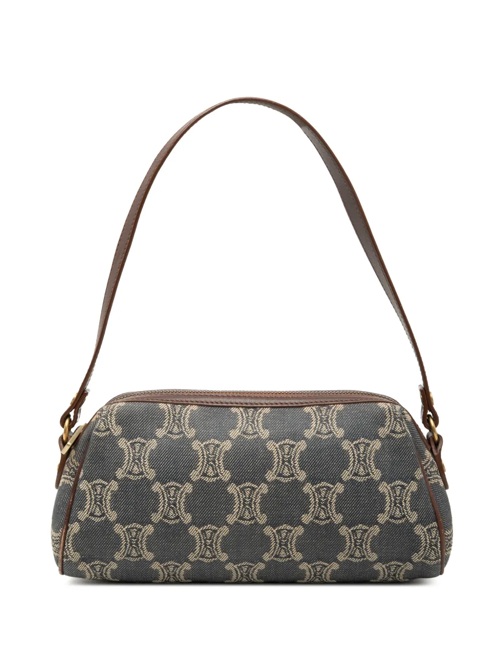 Celine Pre-Owned 2000 Macadam Denim shoulder bag - Blue