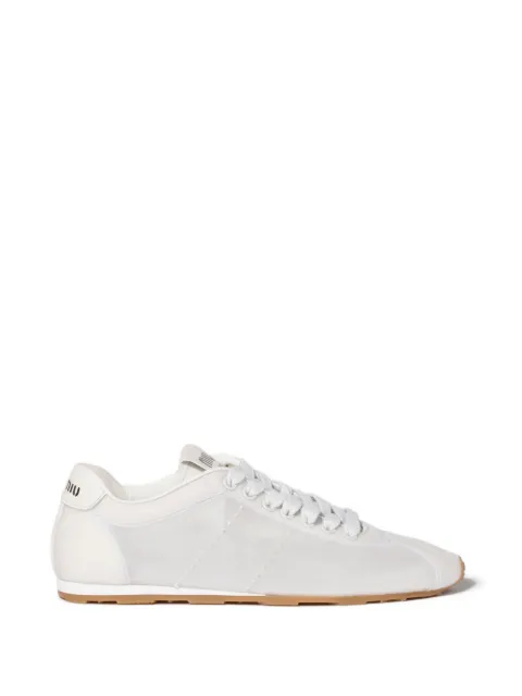 Miu Miu tenis Plume de malla