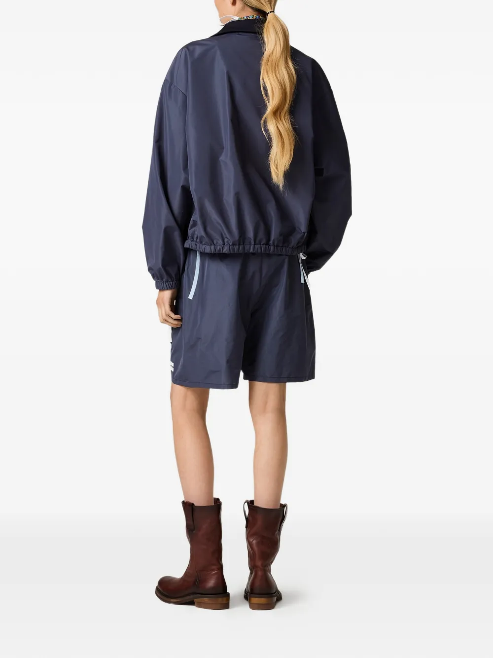 Miu Jack met logopatch Blauw