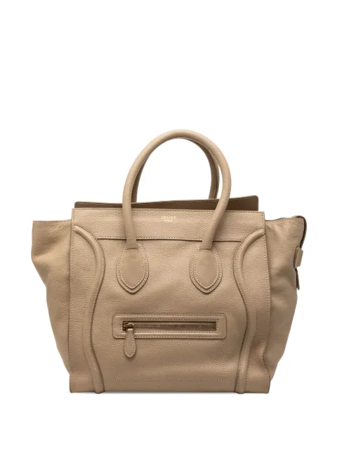 Celine Pre-Owned 2011 Mini Grained Calfskin Luggage tote bag