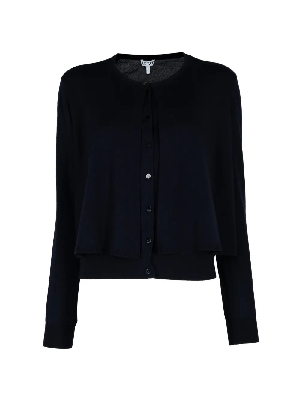LOEWE buttoned cardigan - Blu