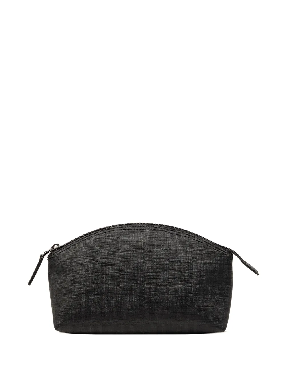 Fendi Pre-Owned 2000-2010 Zucca Coated Canvas Cosmetic pouch - Nero