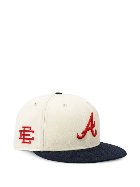 NEW ERA CAP x Eric Emanuel 59FIFTY MLB Atlanta Braves embroidered-logo cap
