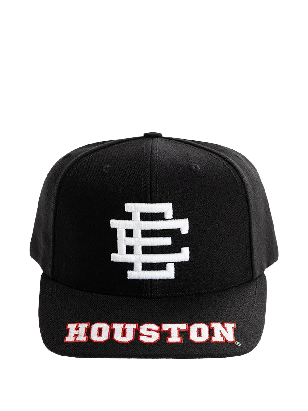 ERIC EMANUEL College Houston logo-embroidered cap - Schwarz