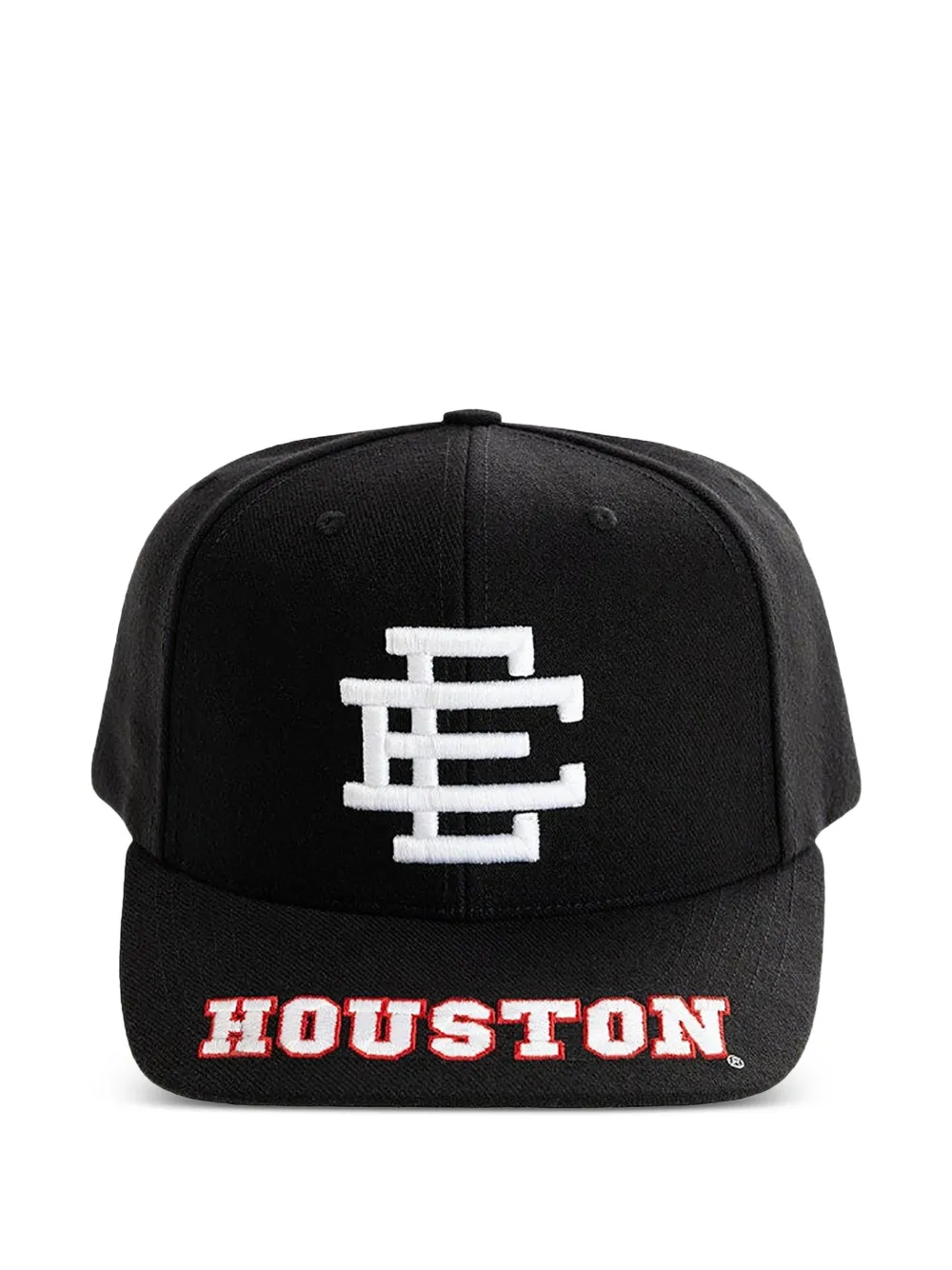 ERIC EMANUEL College Houston logo-embroidered cap - Nero